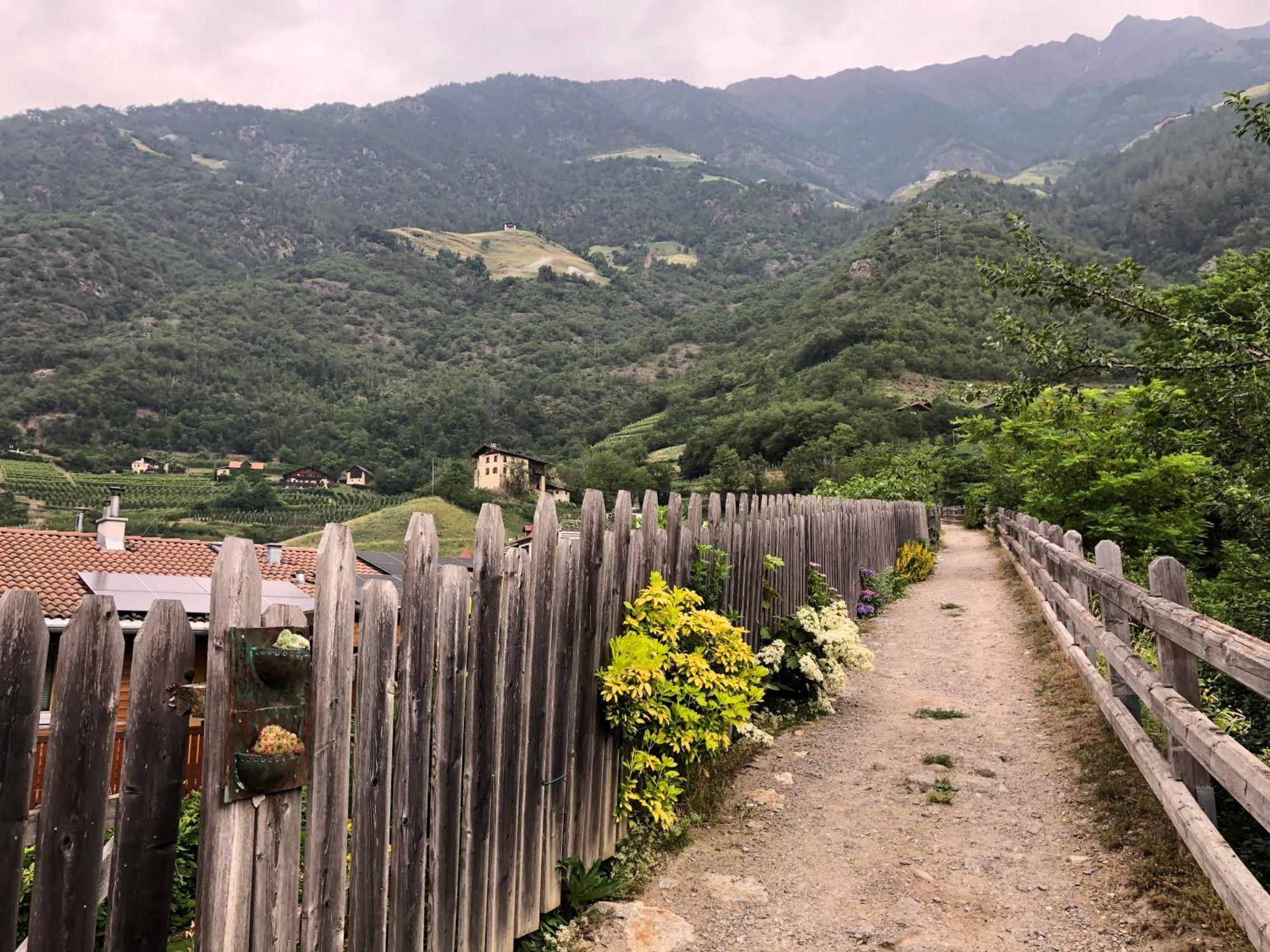 Ferienwohnung Im Zentrum Naturns Buitenkant foto